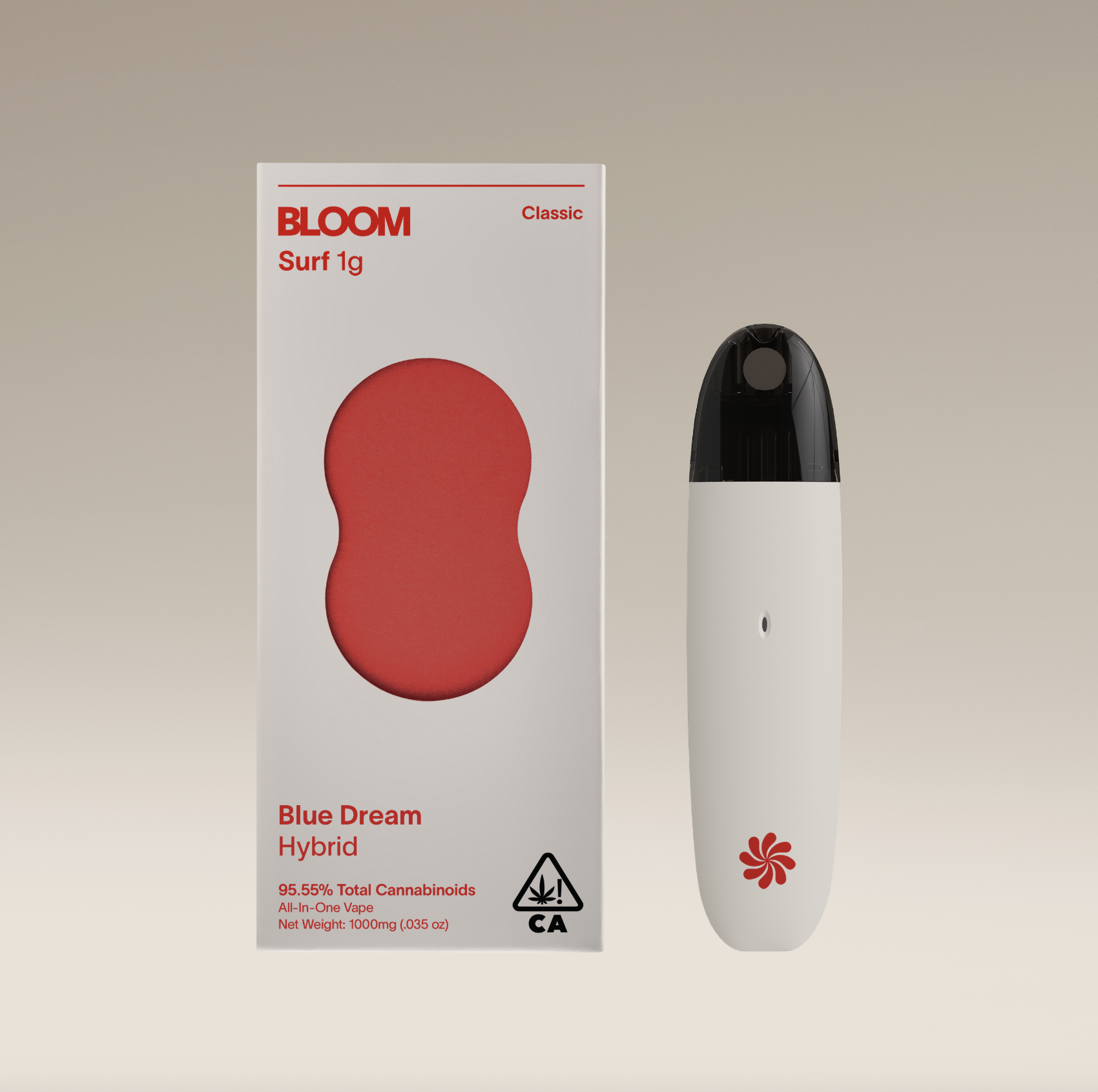 Photograph of product: Bloom Classic Surf AIO 1g - Blue Dream (H)