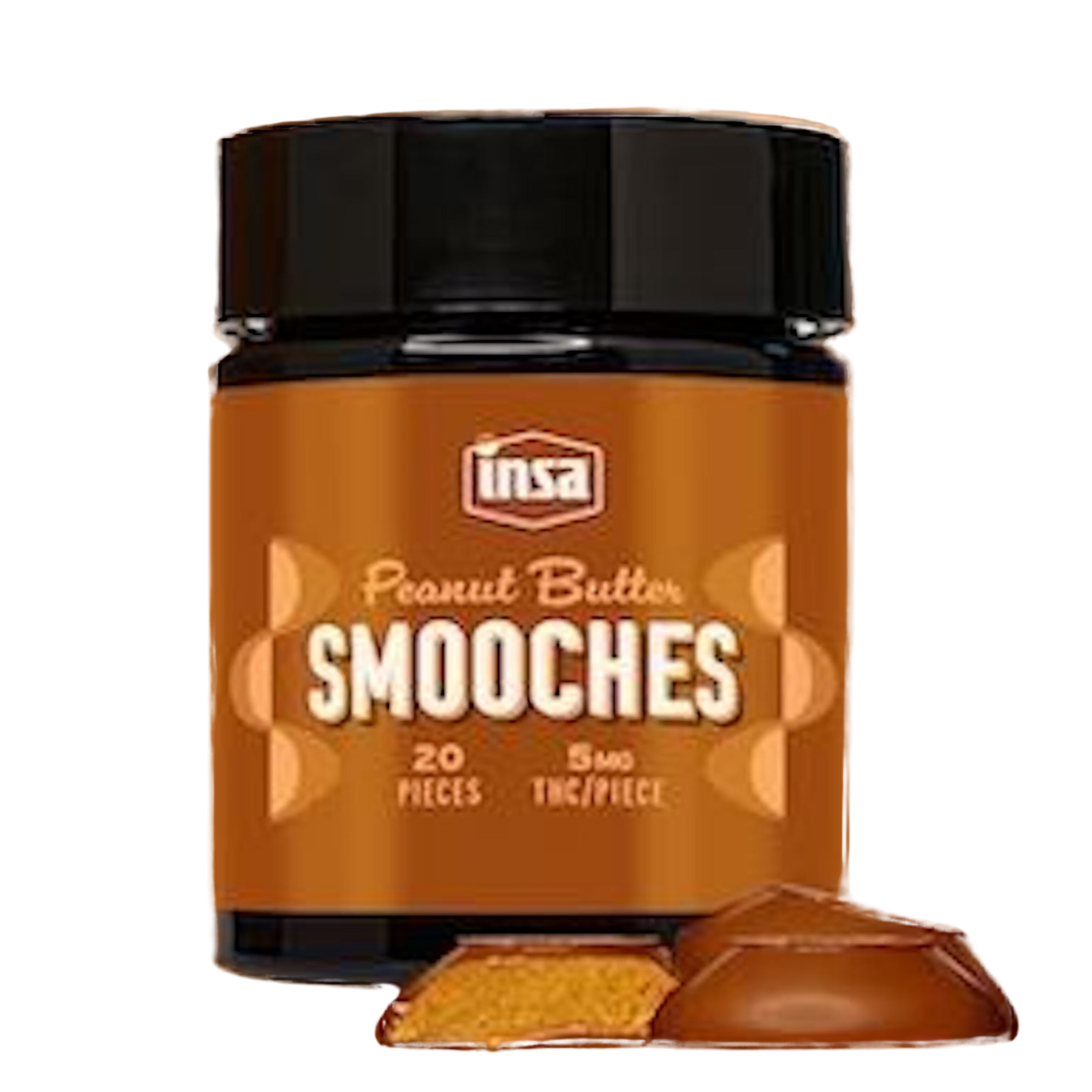 Photograph of product: Chocolate Peanut Butter Smooches | 20pk