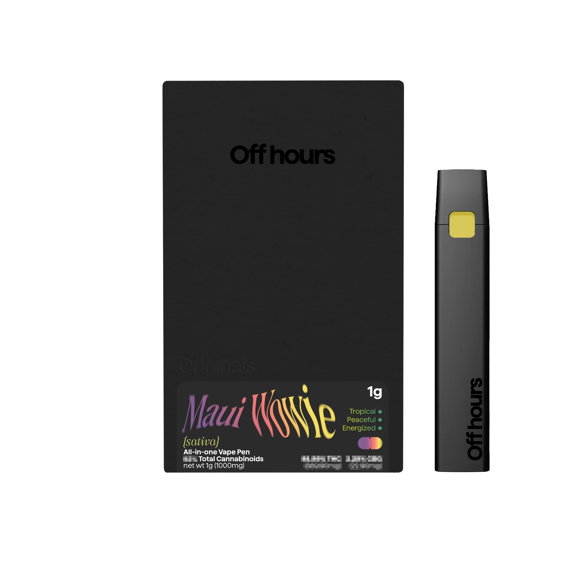 Photograph of product: Maui Wowie | AIO Vape 1g