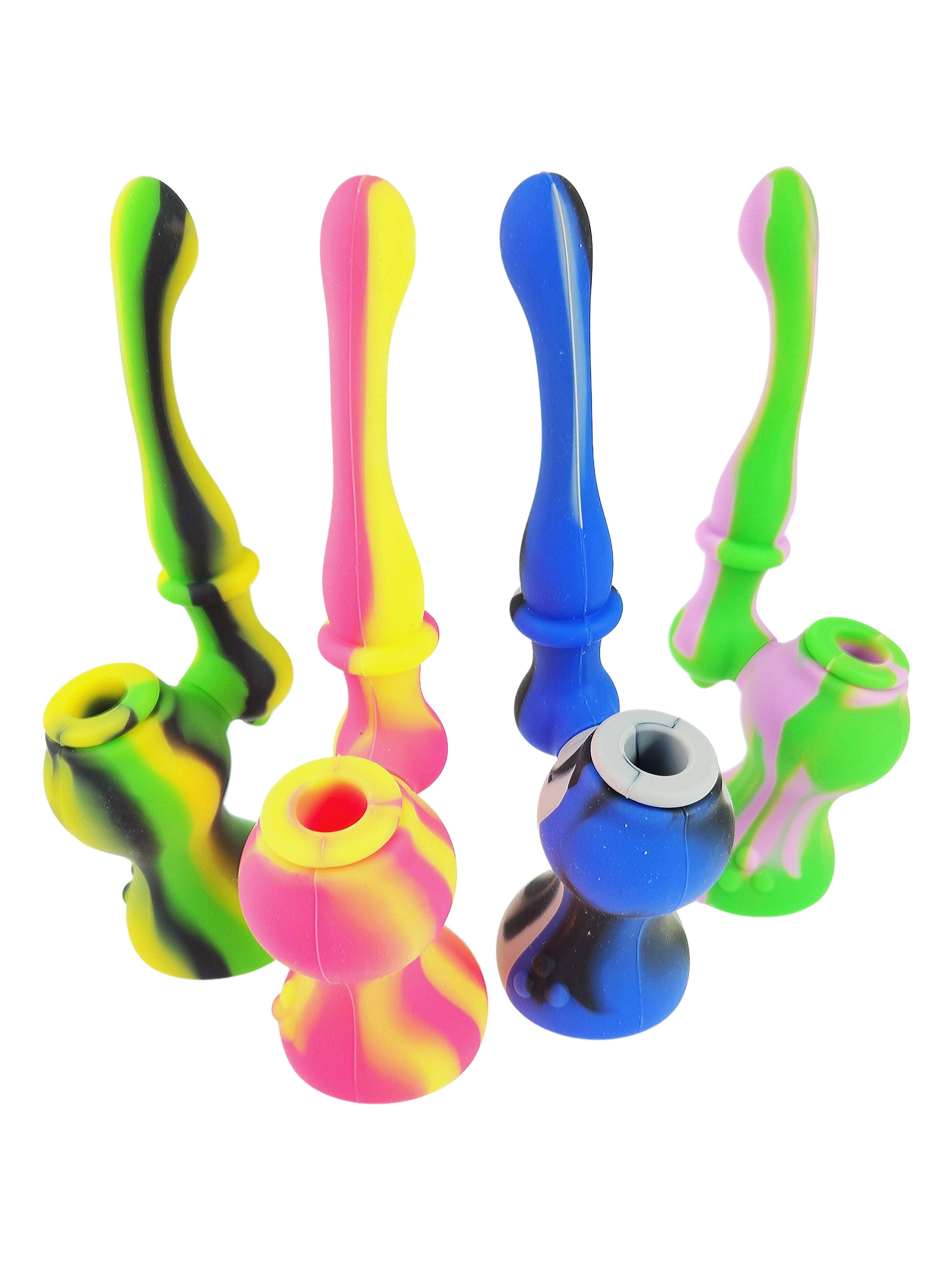Photograph of product: 7in Silicone Bubbler