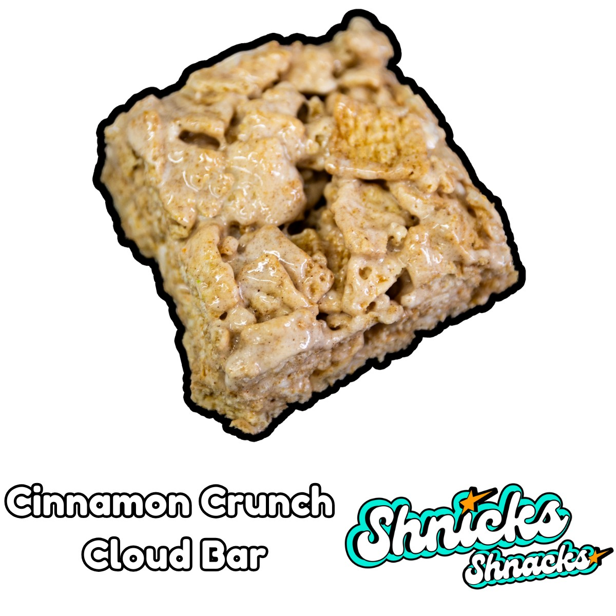 Photograph of product: Cinnamon Cloud Bar | Cereal Bar [1pk x 10mg]