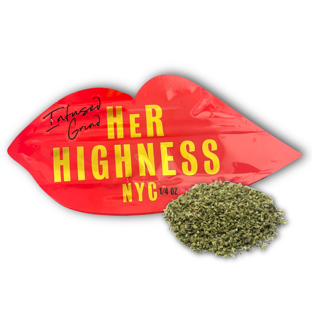 Photograph of Product: Her Highness | San Fernando Valley OG | Infused Pre-Ground Flower - 7g