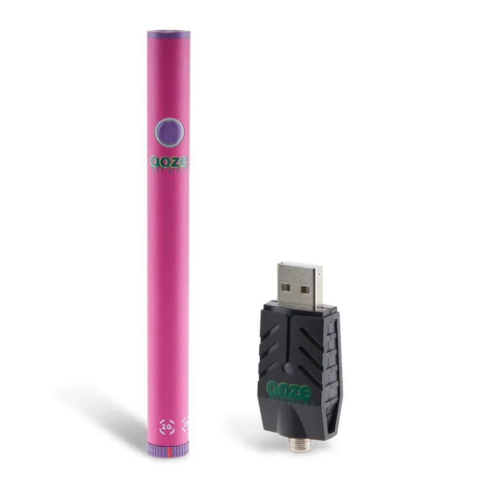 Photograph of product: Ooze Slim Twist Pen 2.0 - Atomic Pink