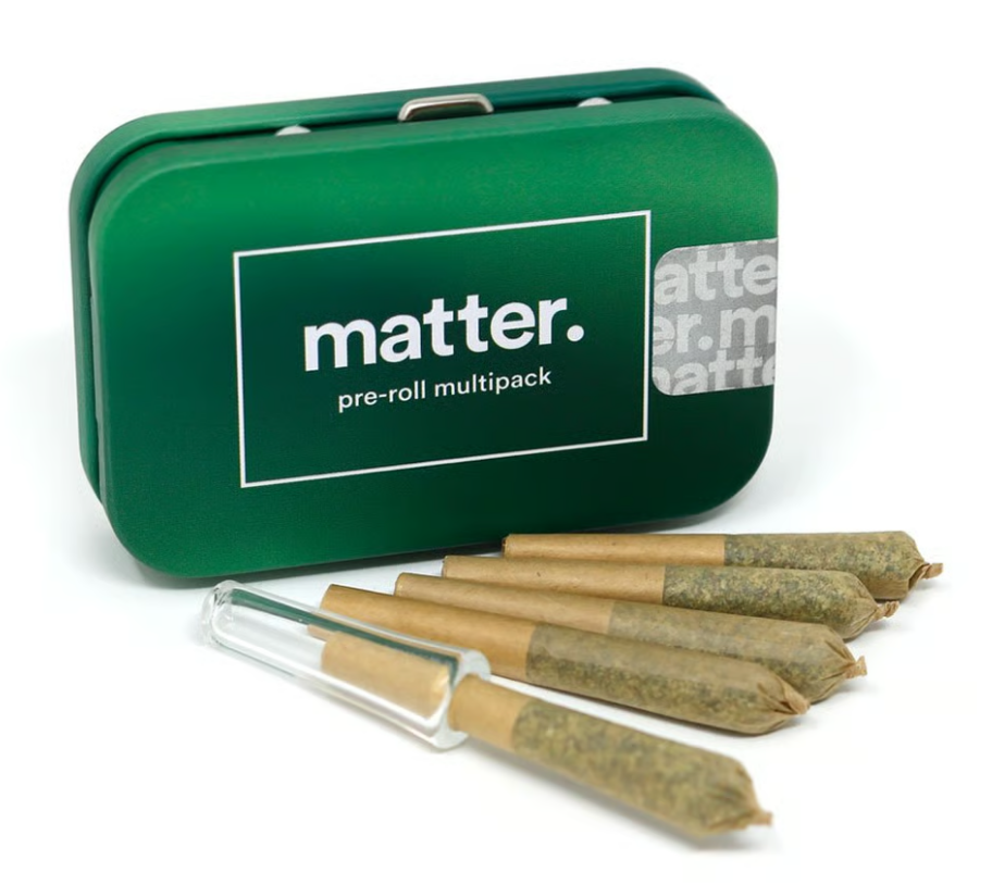Photograph of product: Matter RS11 (I) Pre-Roll Multi Pack 0.5g 5pk
