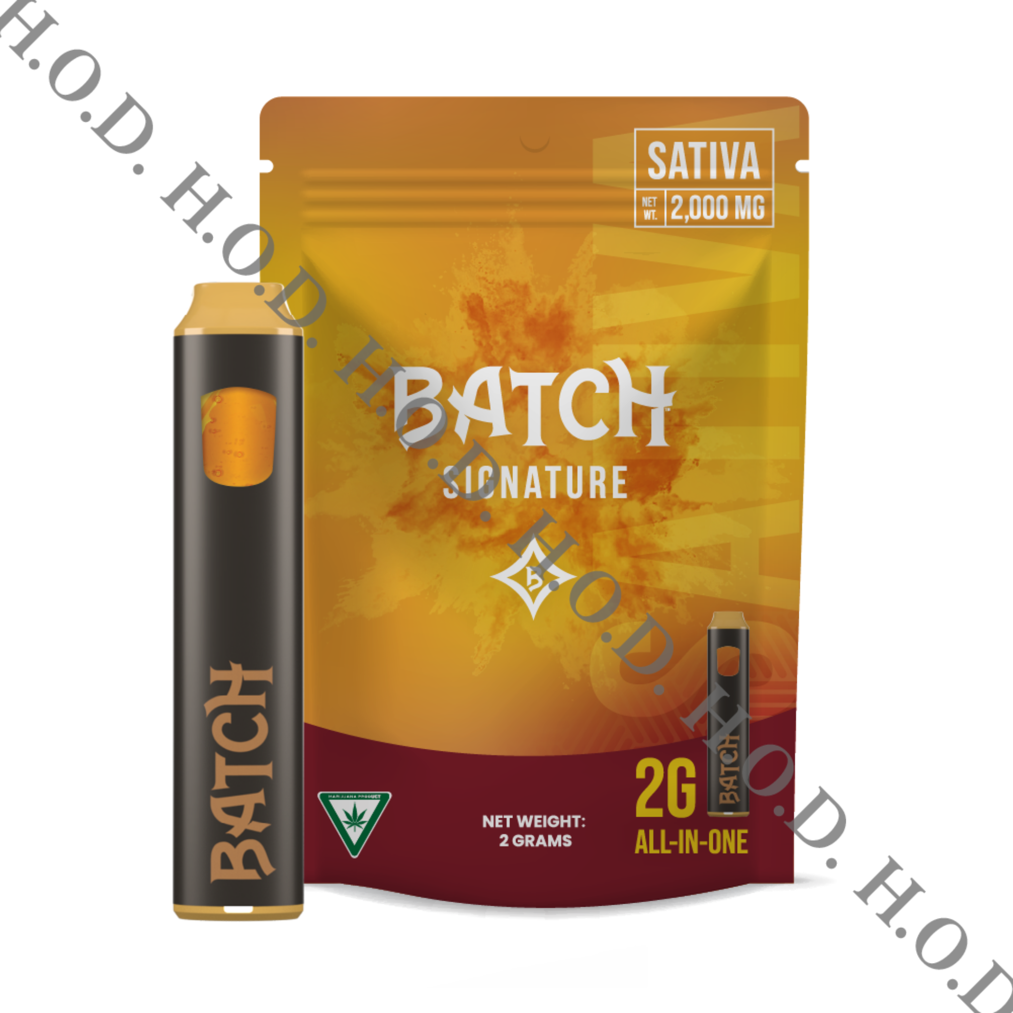 Photograph of product: Batch Maui Wowie Disposable 2g