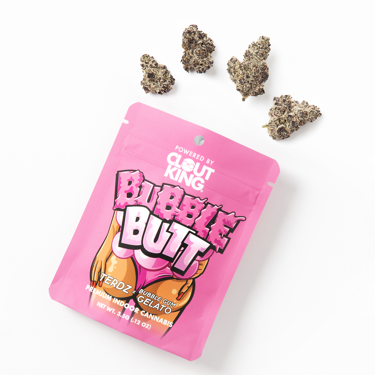 Photograph of product: Clout King | Bubble Butt | 3.5g