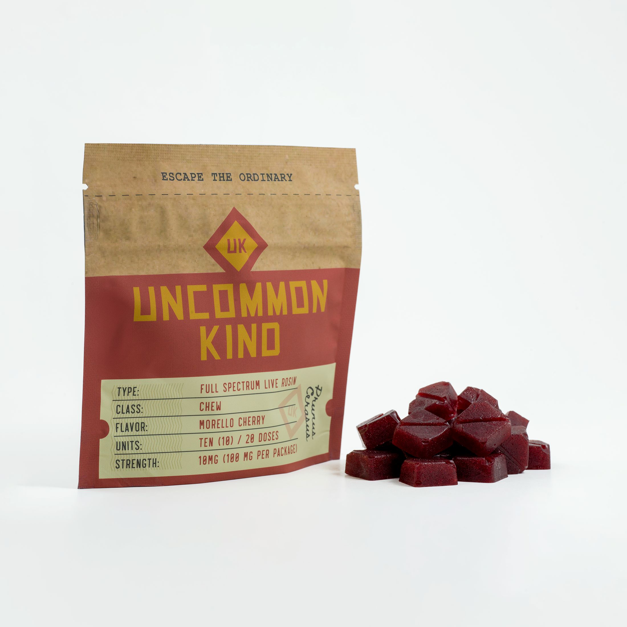 Photograph of product: Morello Cherry: Live Rosin Infused Chews