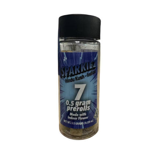 Photograph of product: Sparkiez Oui'd Mini Pre Roll 7pk