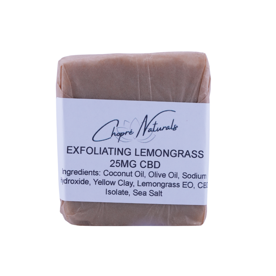 Photograph of product: Exfoliating Lemongrass - 25mg Soap