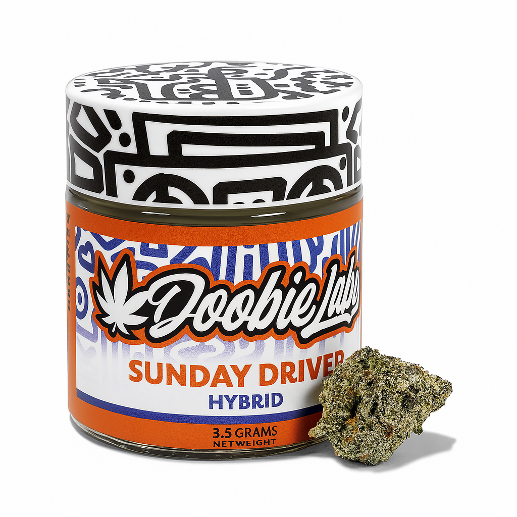 Photograph of Product: Doobie Labs | Sunday Driver | Whole Flower - 3.5g