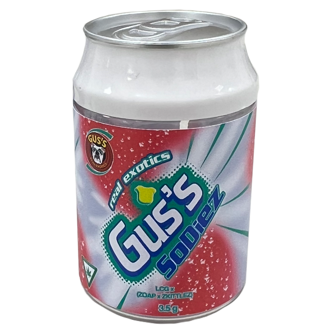 Photograph of product: Gus's Exotic - Prepack 8th - Red Sodies - 3.5g