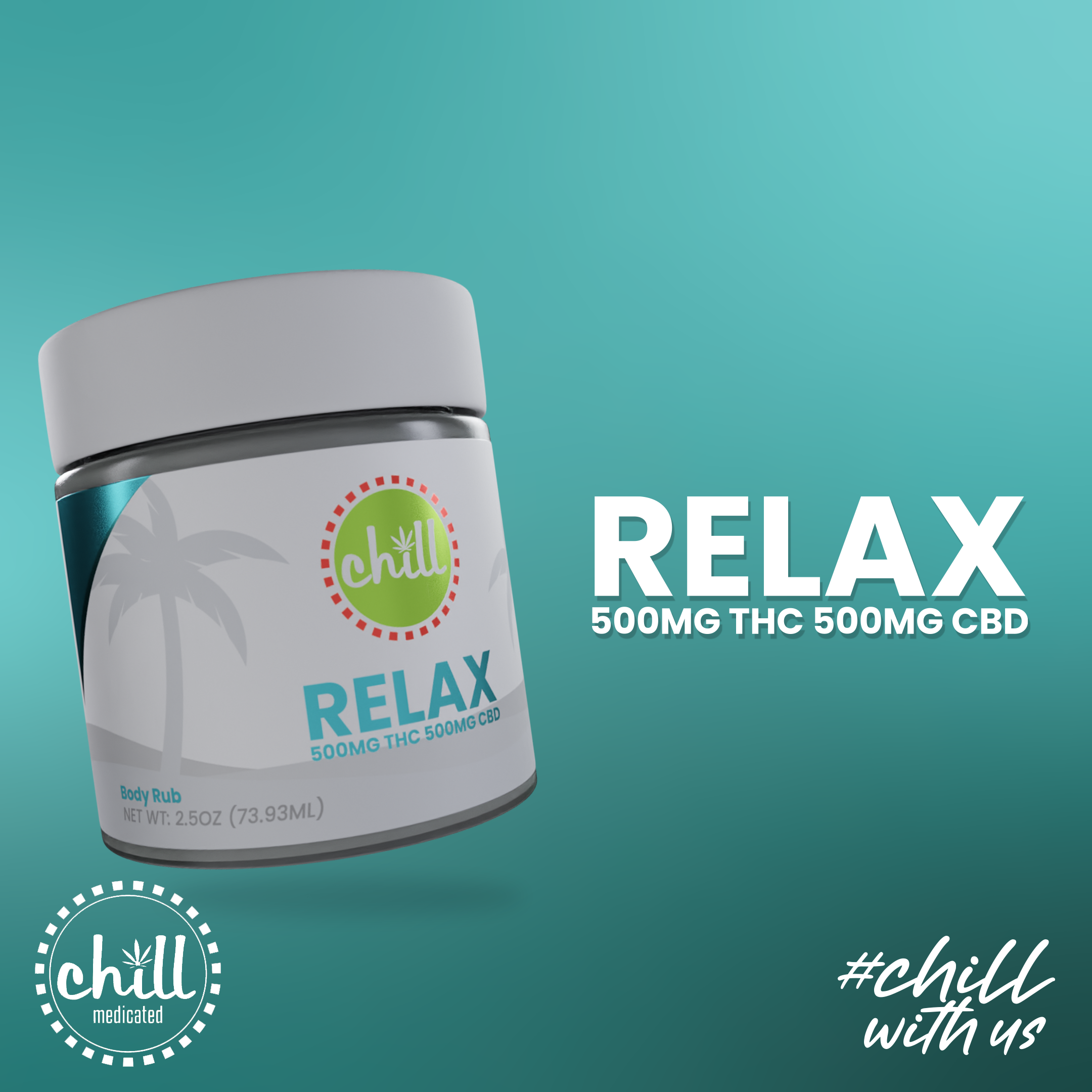 Photograph of product: RELAX Topical Body Rub | 1:1