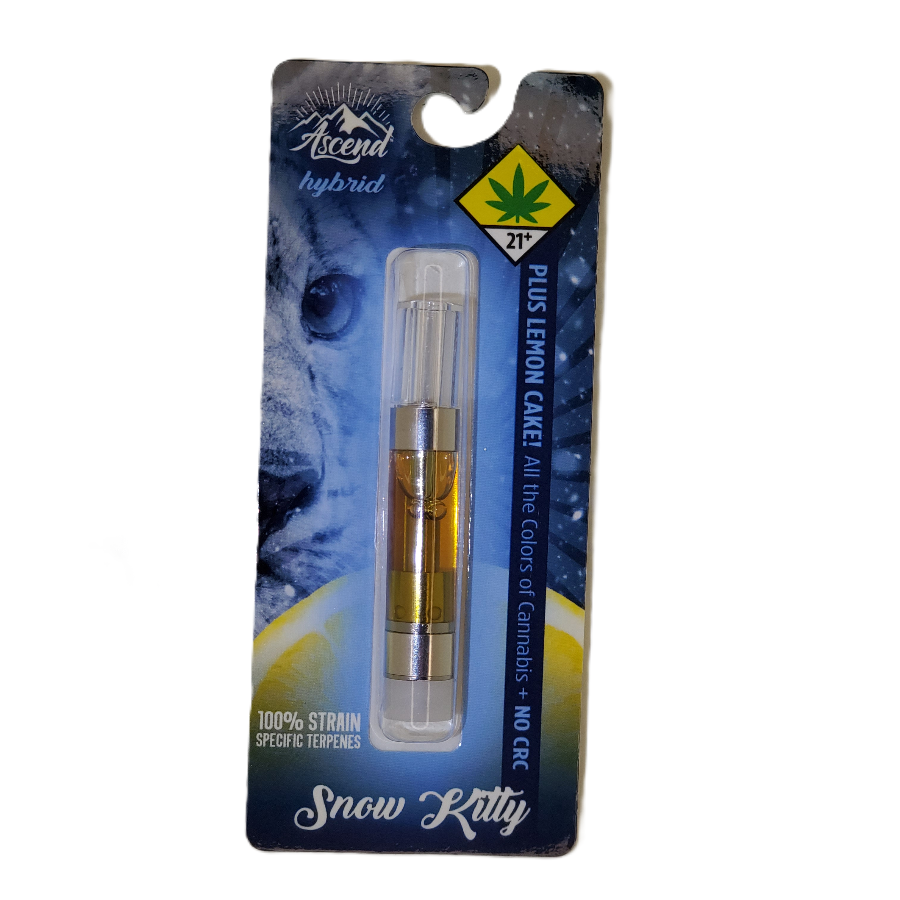 Photograph of product: Ascend VAPE Snow Kitty Cart 1g