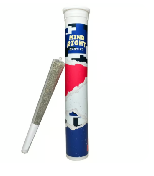 Photograph of product: Mind Right | 1g | Pre-Rolled | Single | Apple Butta