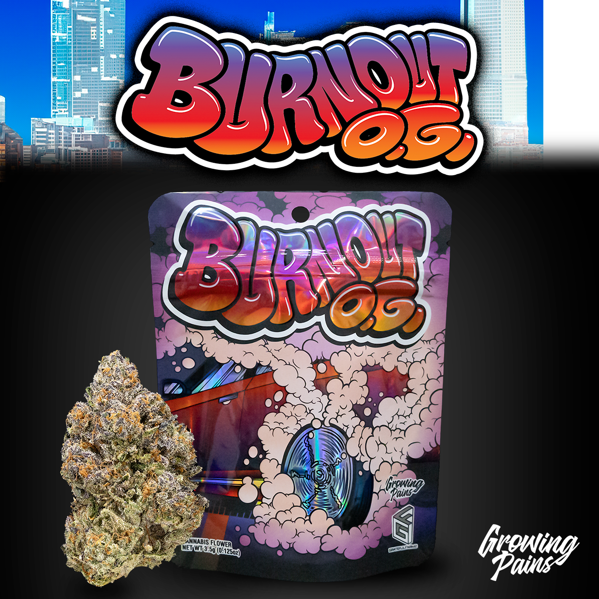 Photograph of Product: Burnout OG | 3.5G Bag