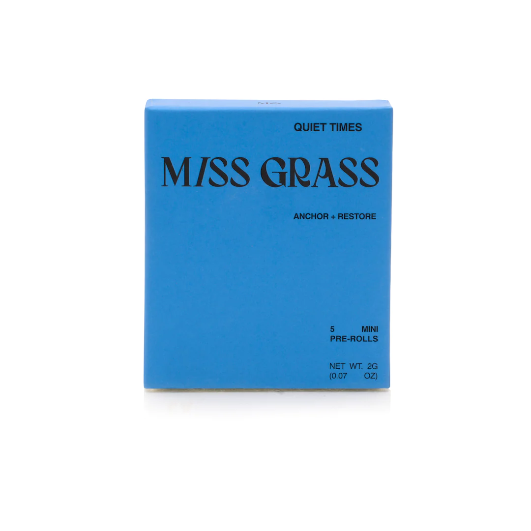 Photograph of product: Miss Grass l Quiet Times Pre Roll l 5pk l 2g