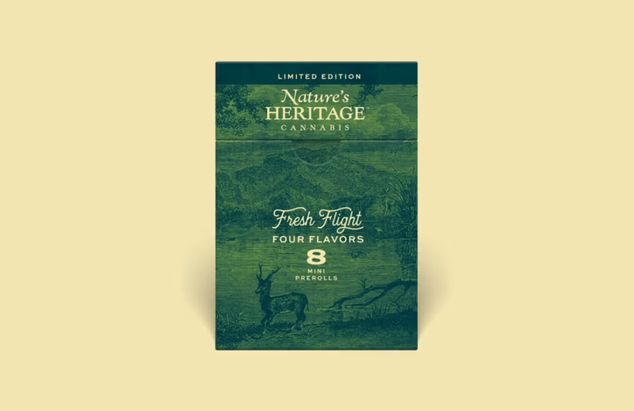 Photograph of product: Nature's Heritage- Flight pack 8pk (4 strains)