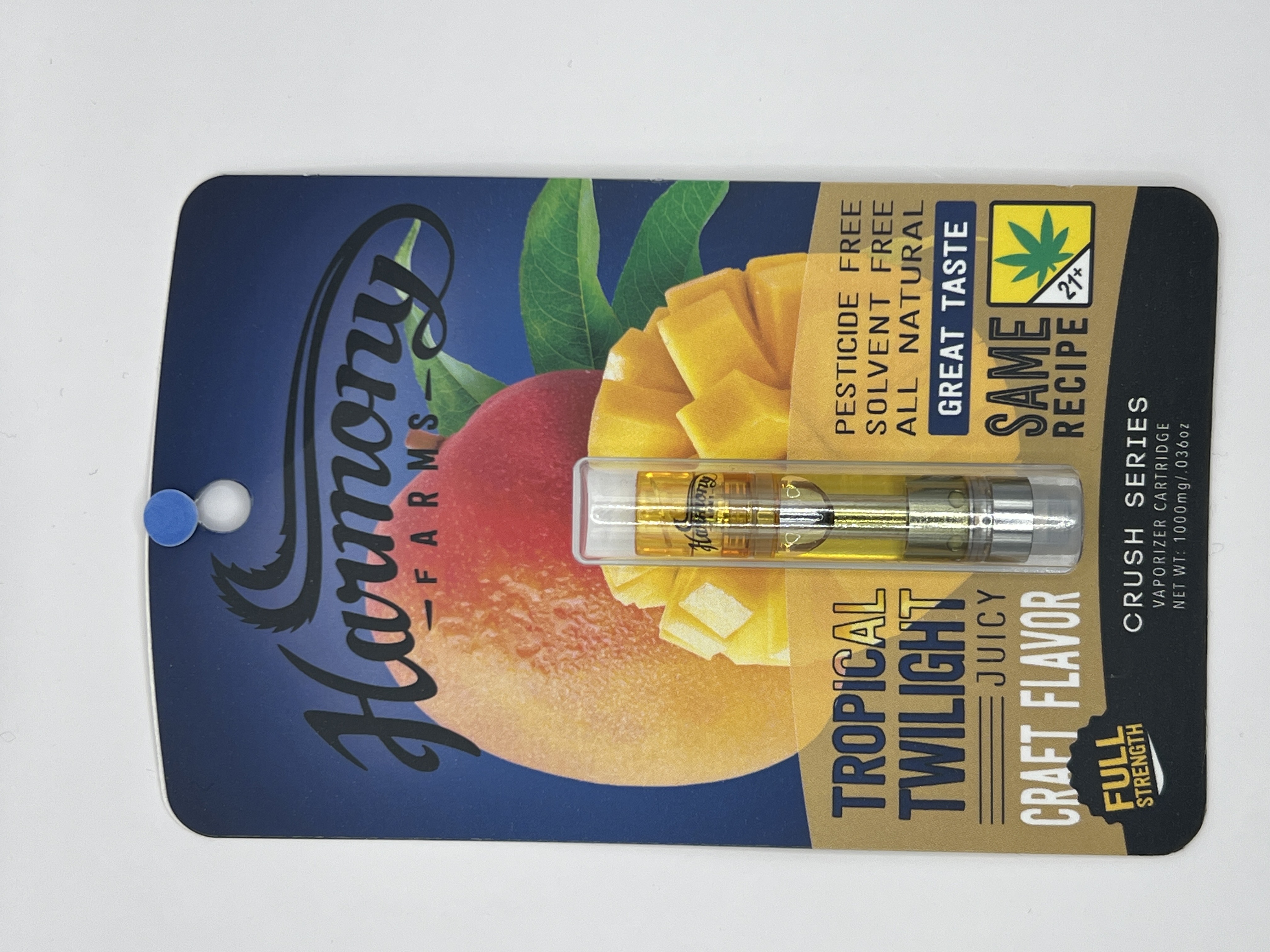 Photograph of product: Harmony - Crush Cartridge - m - Tropical Twilight - CONCENTRATE