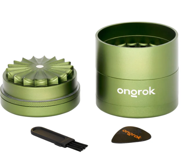 Photograph of product: 5 Piece Magnetic Grinder - Green
