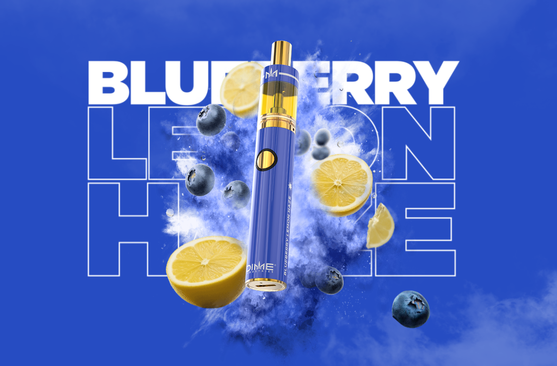 Photograph of product: DIME - Disposable - (S) Blueberry Lemon Haze 2g