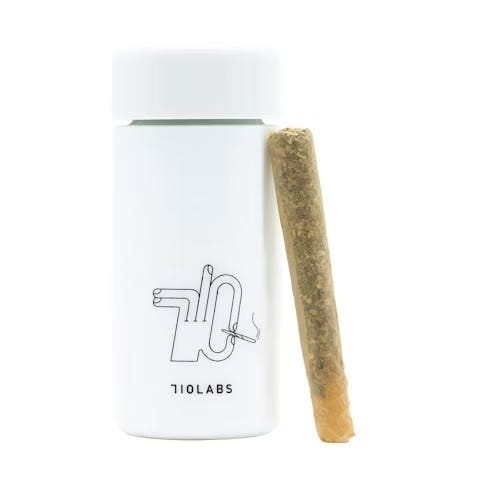 Photograph of product: 710 Labs: Britney's Frozen Lemons Pre-Roll - 1g - 