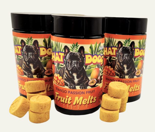 Photograph of product: Mango Passionfruit Fruit Melts | 20pk | 100mg