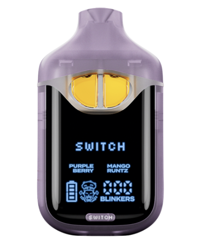 Photograph of product: Purple Berry/ Mango Runtz Dual Tank Liquid Live Diamonds