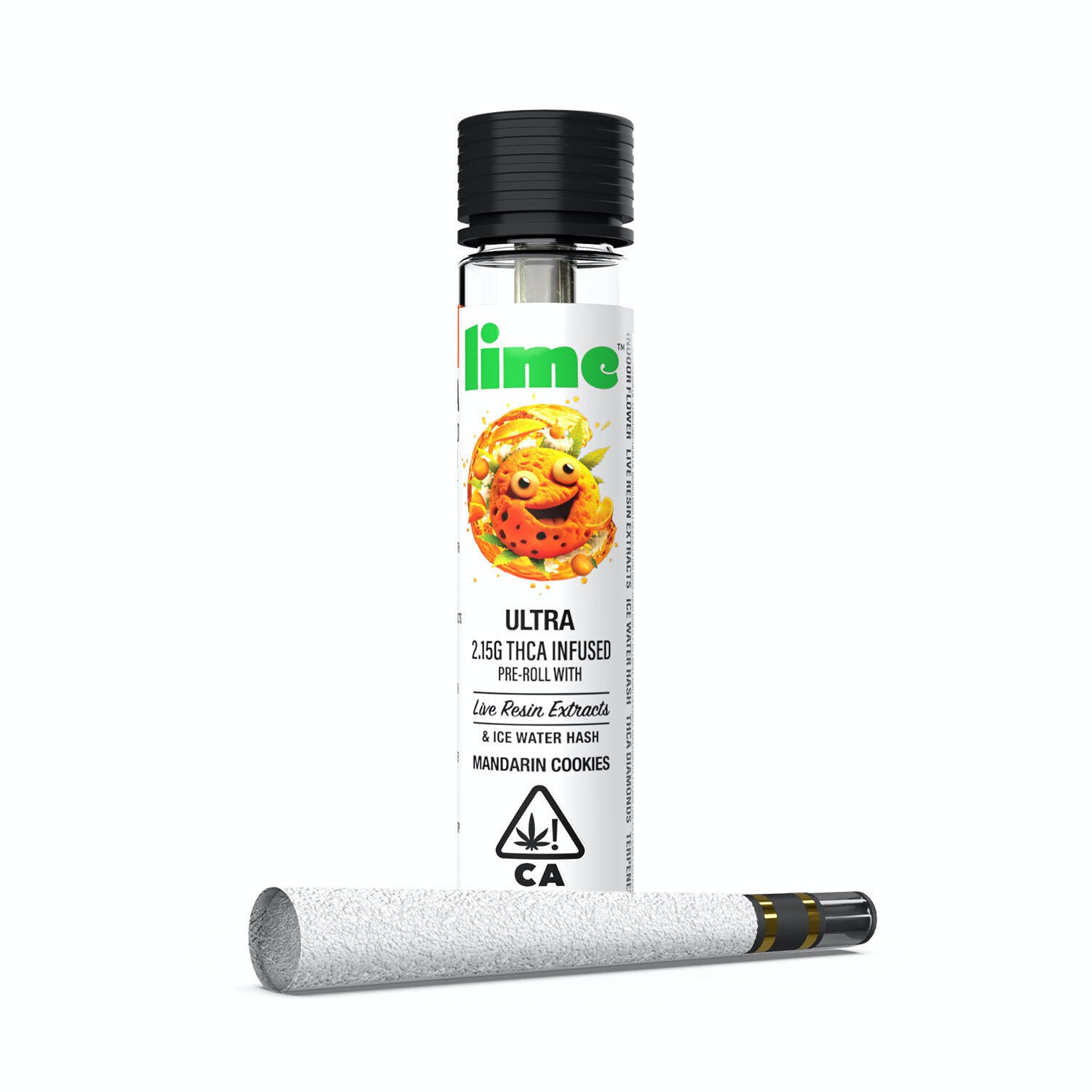 Photograph of product: Mandarin Cookies Ultra Infused - Preroll-3g