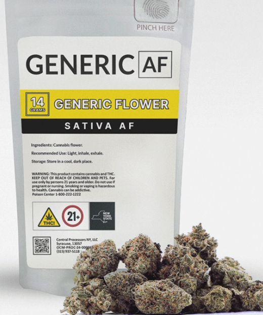 Photograph of Product: Generic AF Flower | 14g | Mandarin Jack | Sativa Blend