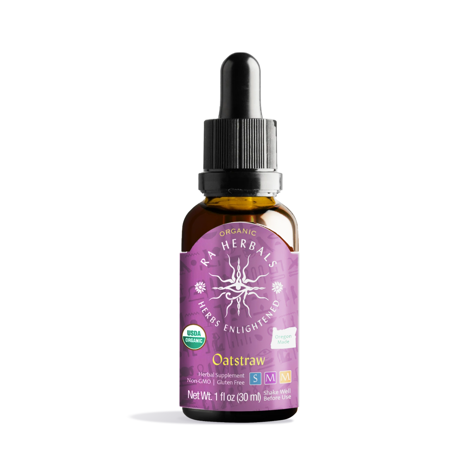 Photograph of product: Ra Herbals Certified Organic Oatstraw Tincture