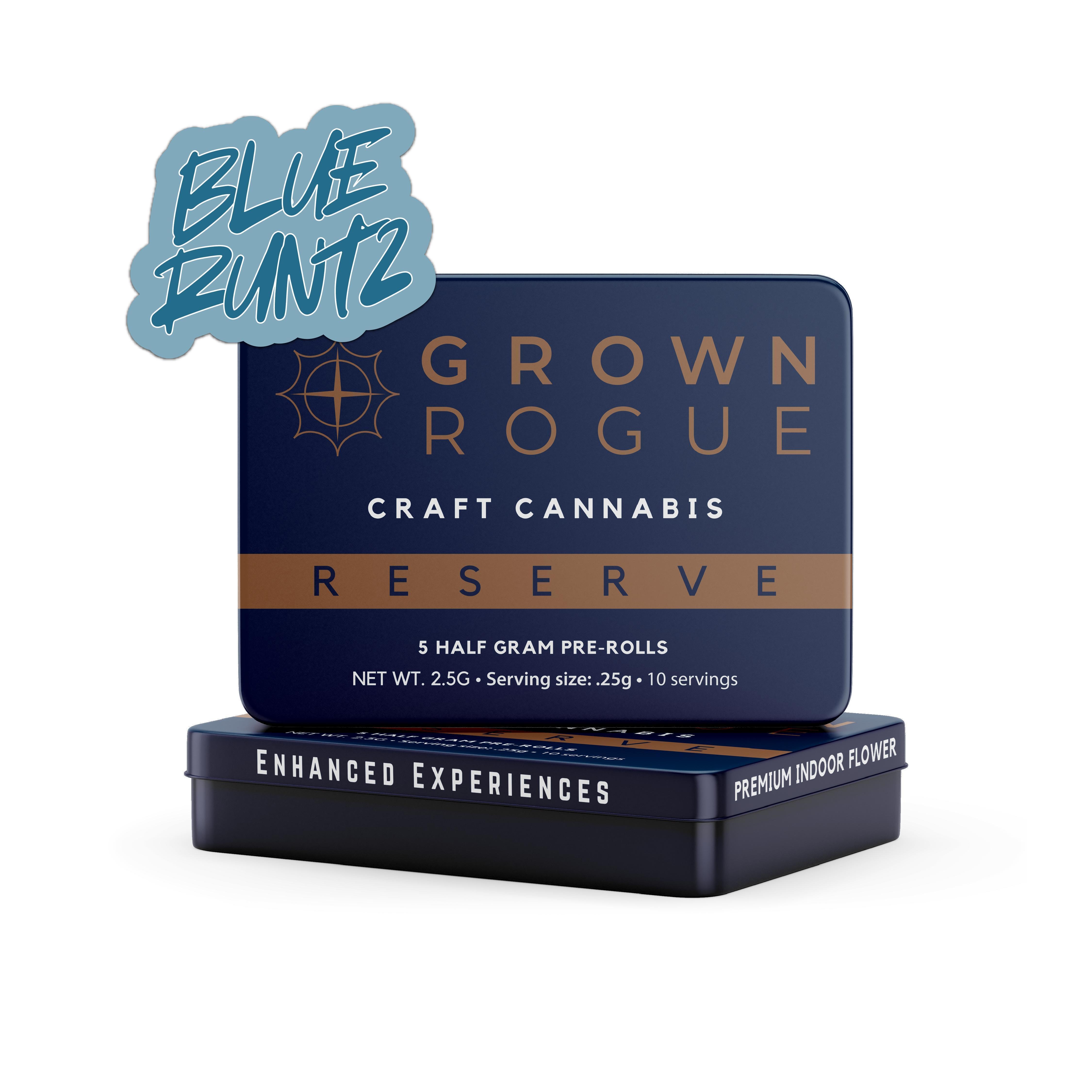 Photograph of product: Blue Runtz | 5 Pack