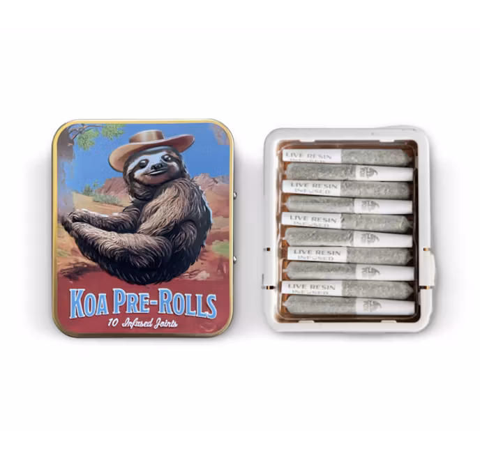 Photograph of product: Koa I 10pk Diamond Infused Prerolls I Trop Cherry Infused 10 pk