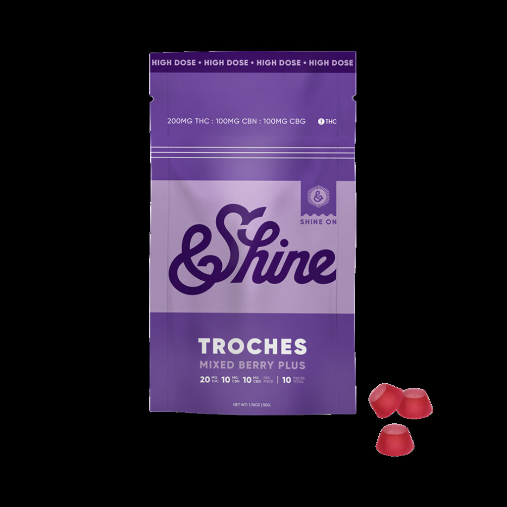 Photograph of product: Mixed Berry Plus 2 TH-oui: 1 CBN: 1 CBG - ["400mg [10-Pack]"]
