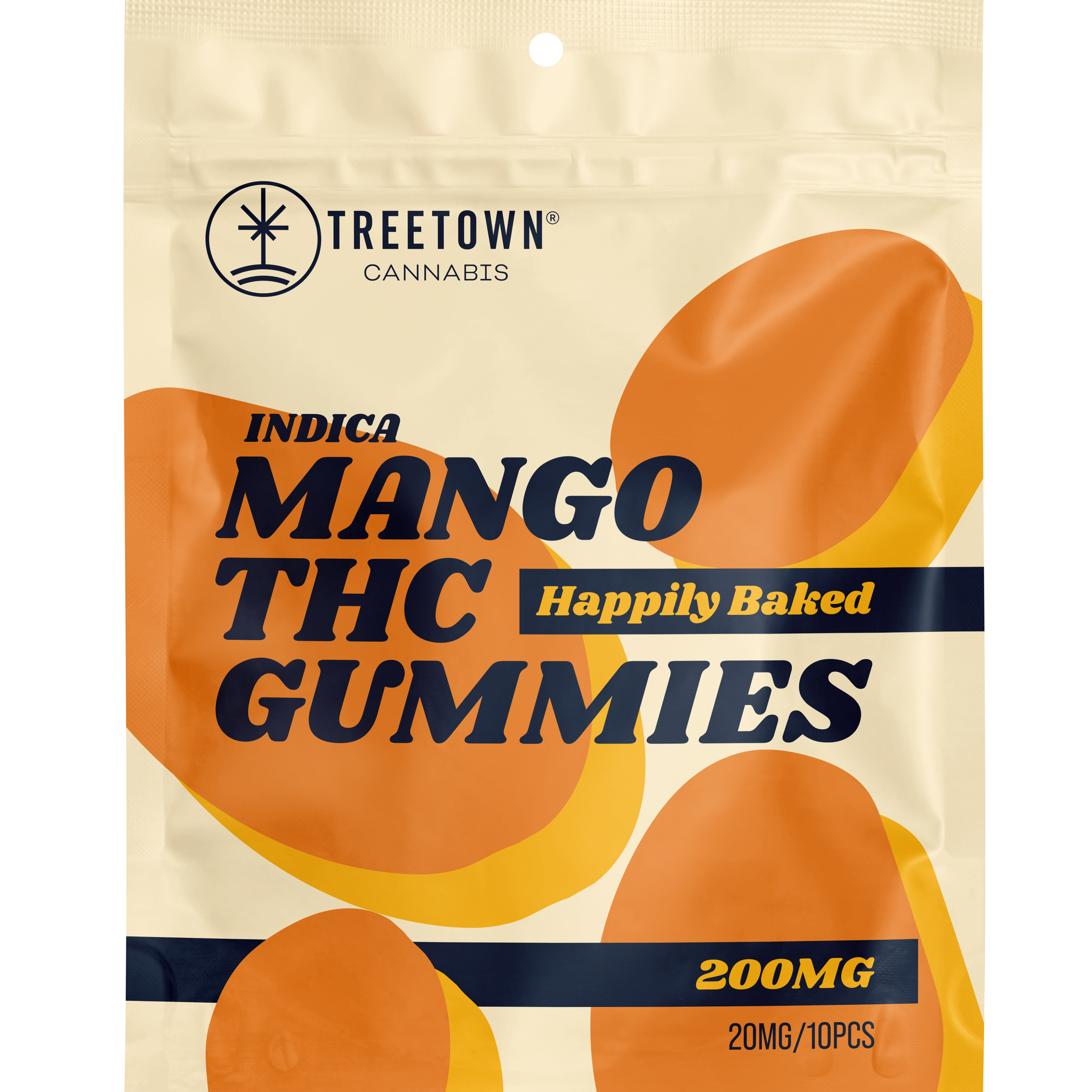 Photograph of product: Tree Town Mango 200mg
