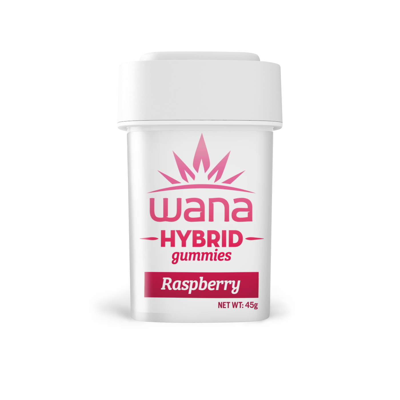 Photograph of product: Gummy Raspberry Hybrid [10pk] | 100mg