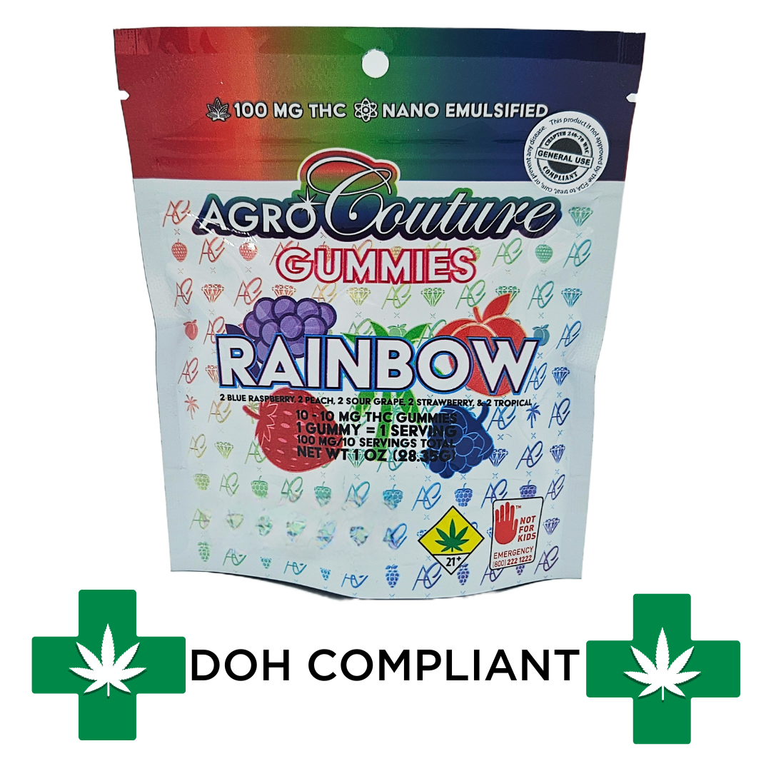Photograph of product: DOH | Rainbow Gummies | 10pk