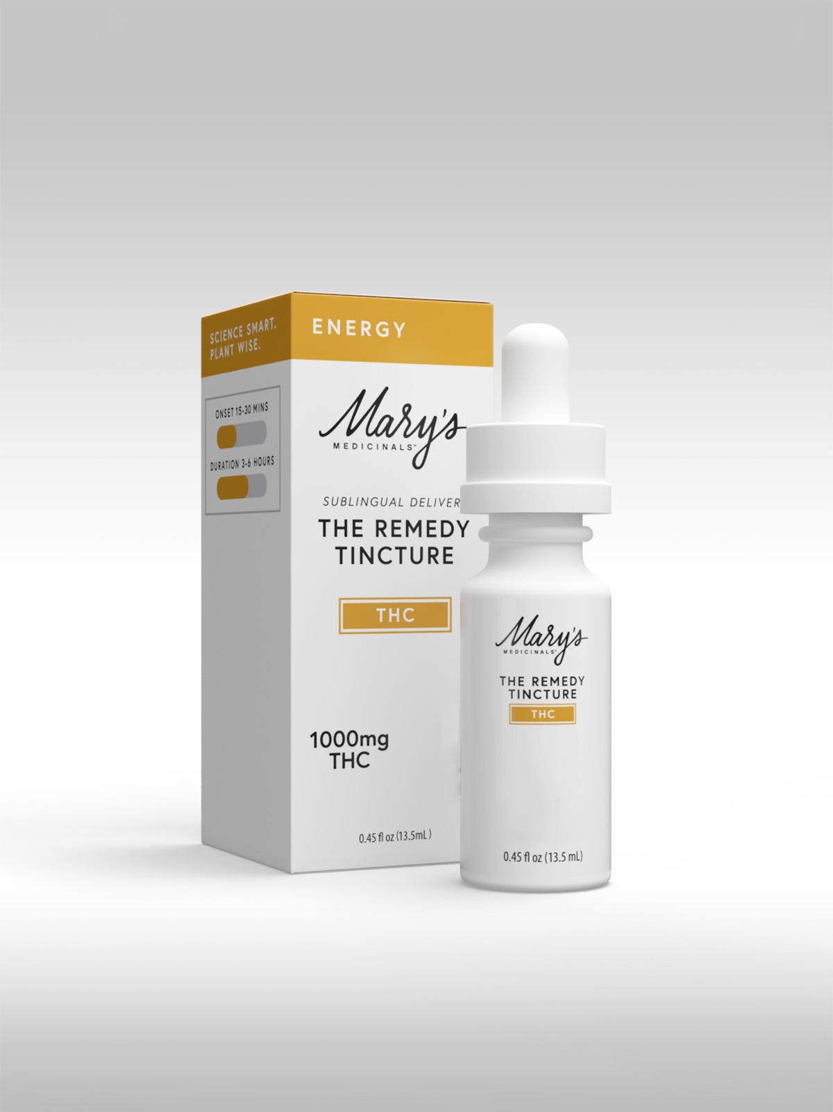 Photograph of product: [MARY'S MEDICINALS] TH-oui TINCTURE - 1000MG - ENERGY (S)