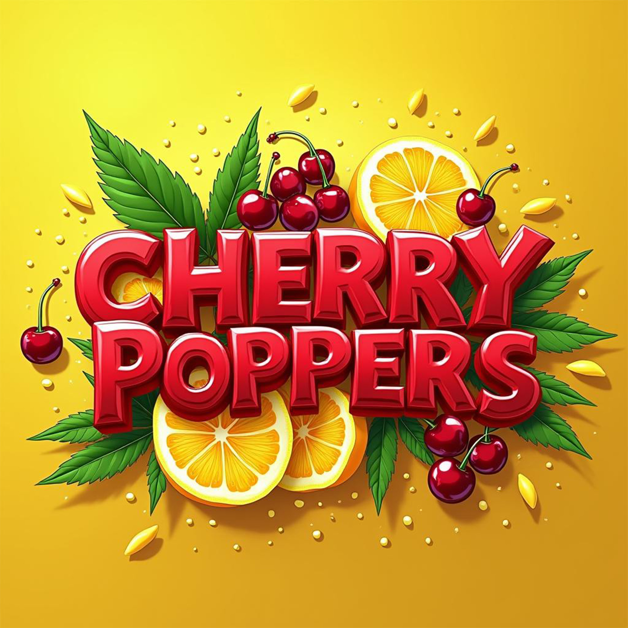 Photograph of product: DELI - Cherry Popperz - 28g