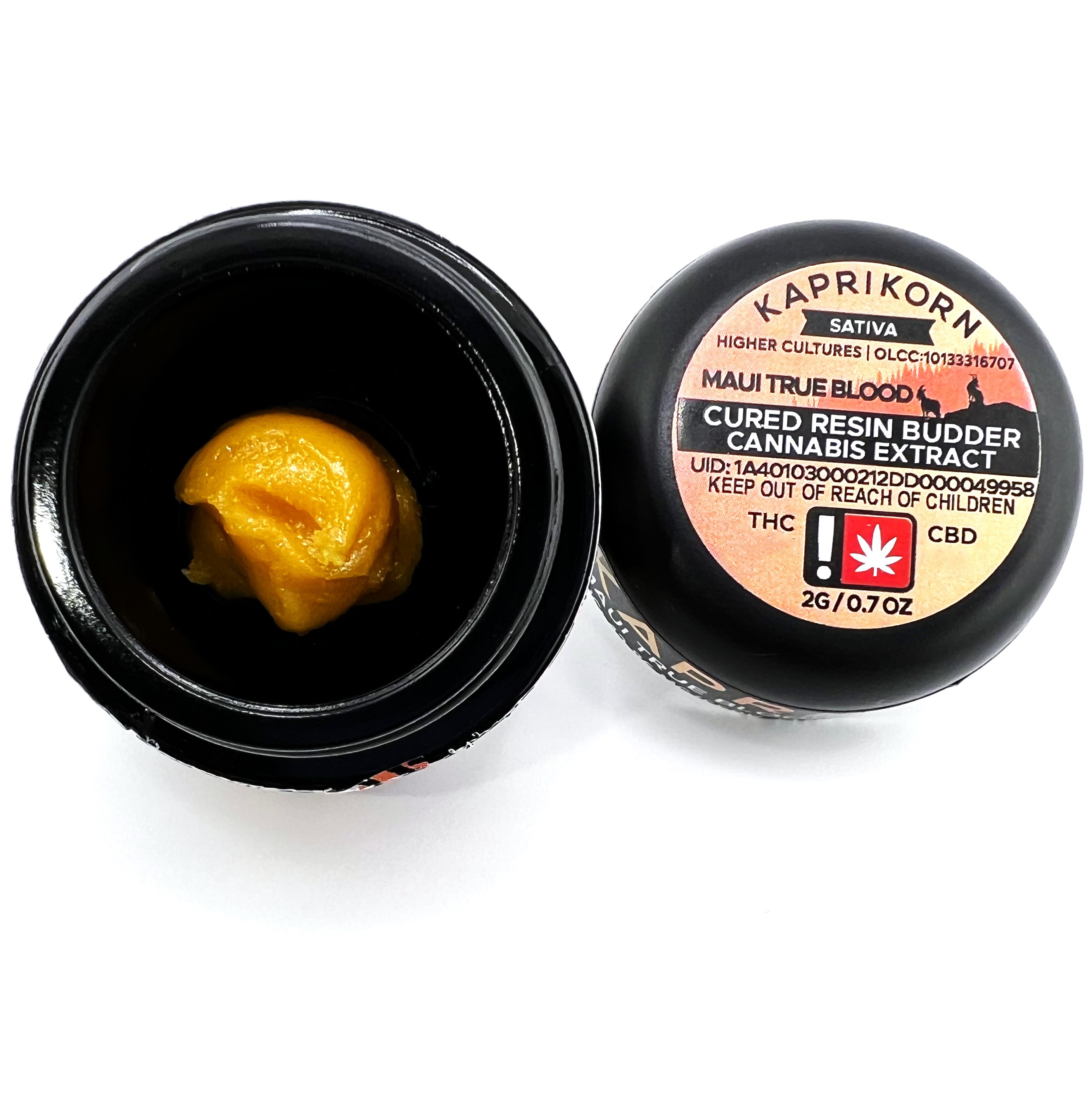 Photograph of product: Kaprikorn 2g Budder | Maui True Blood