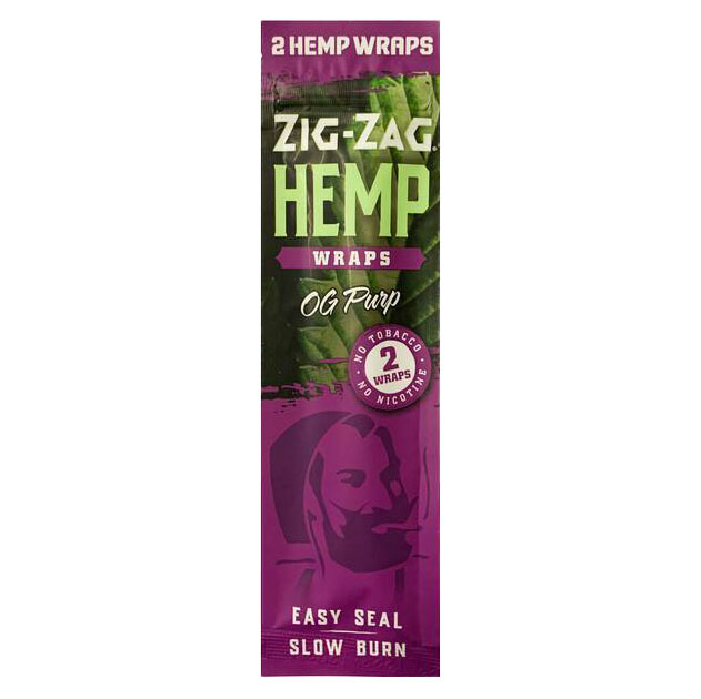 Photograph of product: Zig Zag Hemp Wraps | OG Purps