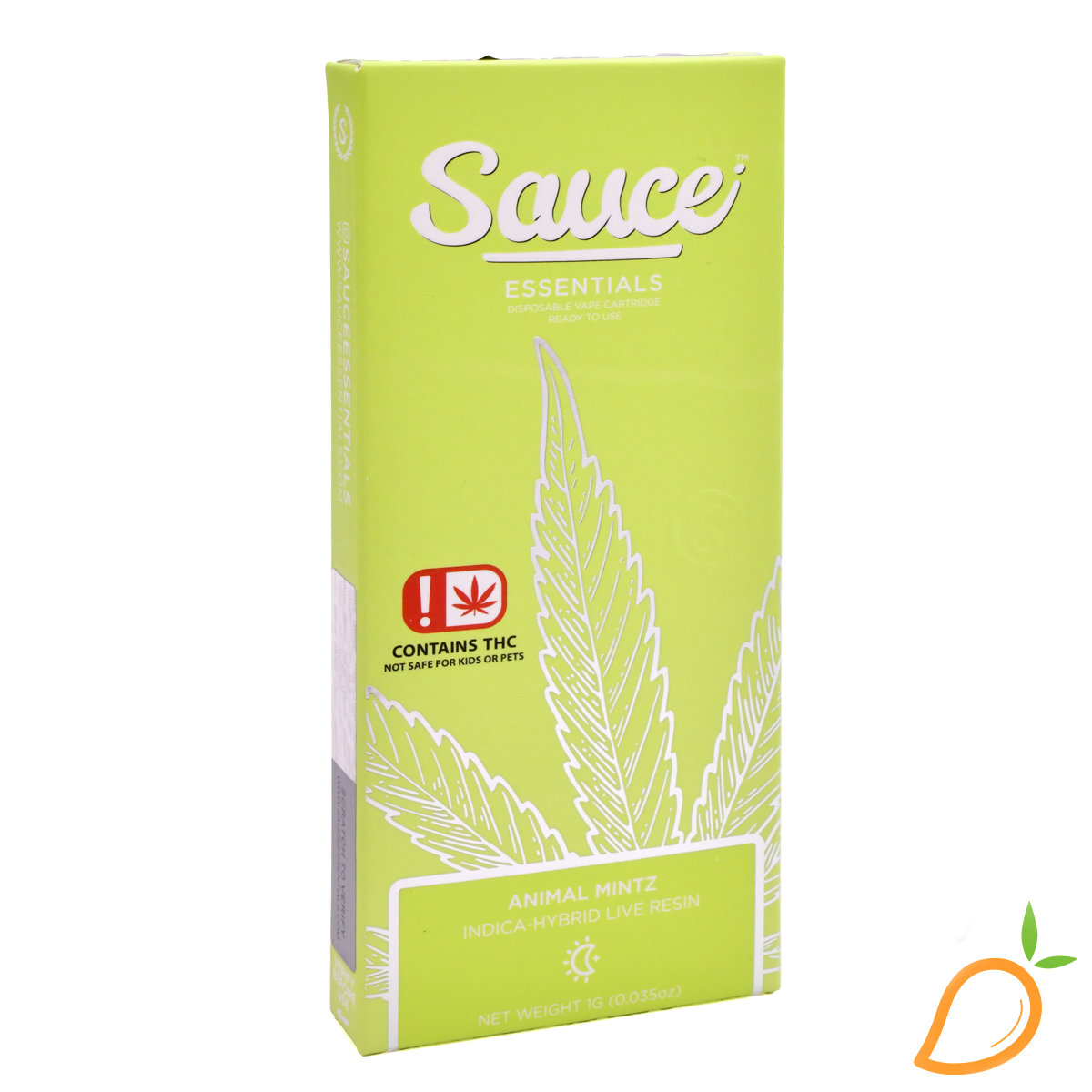 Photograph of product: 1g Animal Mintz Live Resin Disposable Vape Sauce Essentials