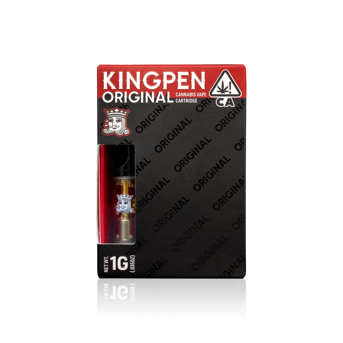 Photograph of product: KINGPEN FIRE OG 1G CART
