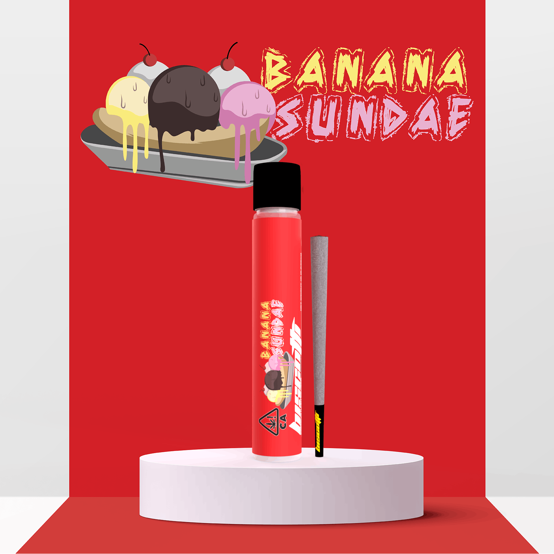 Photograph of product: BANANA SUNDAE