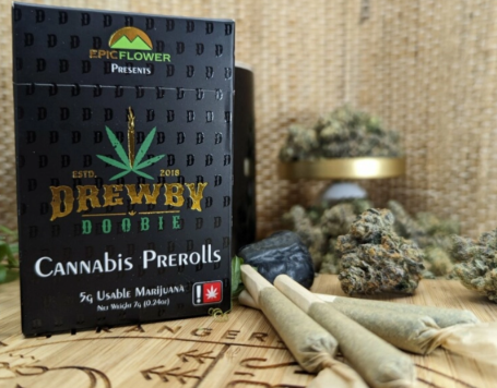 Photograph of product: EPIC FLOWER - PREROLL - 10PK - 5G - Oui'd - TROPICANNA CHERRIES