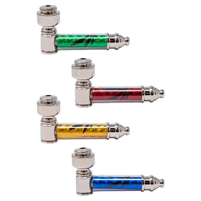 Photograph of product: Glass | Metal Pipe