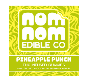 Photograph of product: Nom Nom - Pineapple Punch 200mg