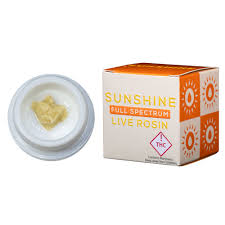 Photograph of product: Sunshine Extracts - Live Rosin - Sundae Driver