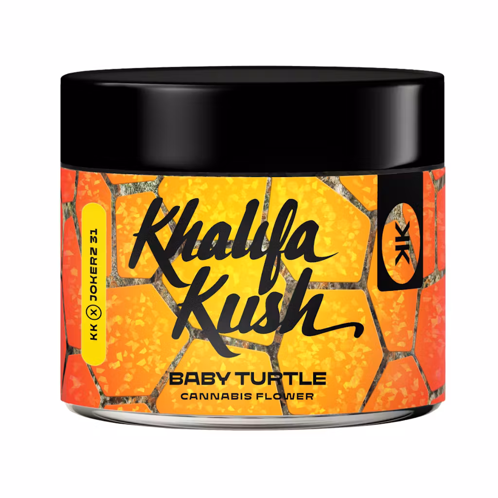 Photograph of product: Khalifa Kush | Baby Turtle | Flower - 3.5g