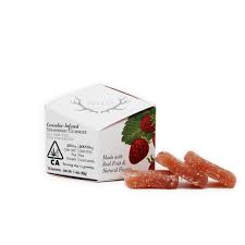 Photograph of Product: Strawberry 200CBD:10THC Gummy | WYLD