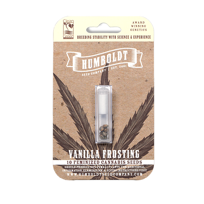 Photograph of product: Vanilla Frosting (10 fem) - Pine State / Humboldt Seeds